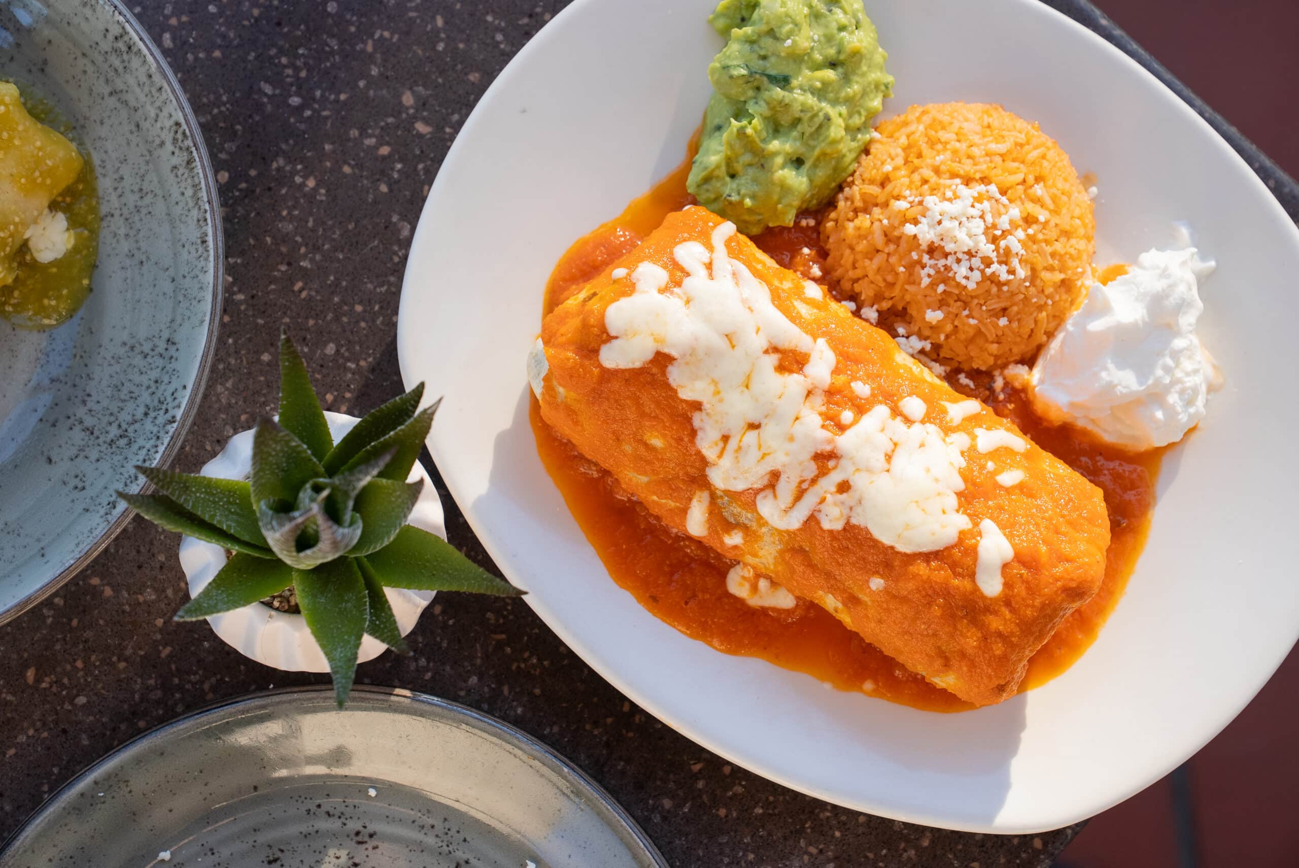 Los Arroyos dining room